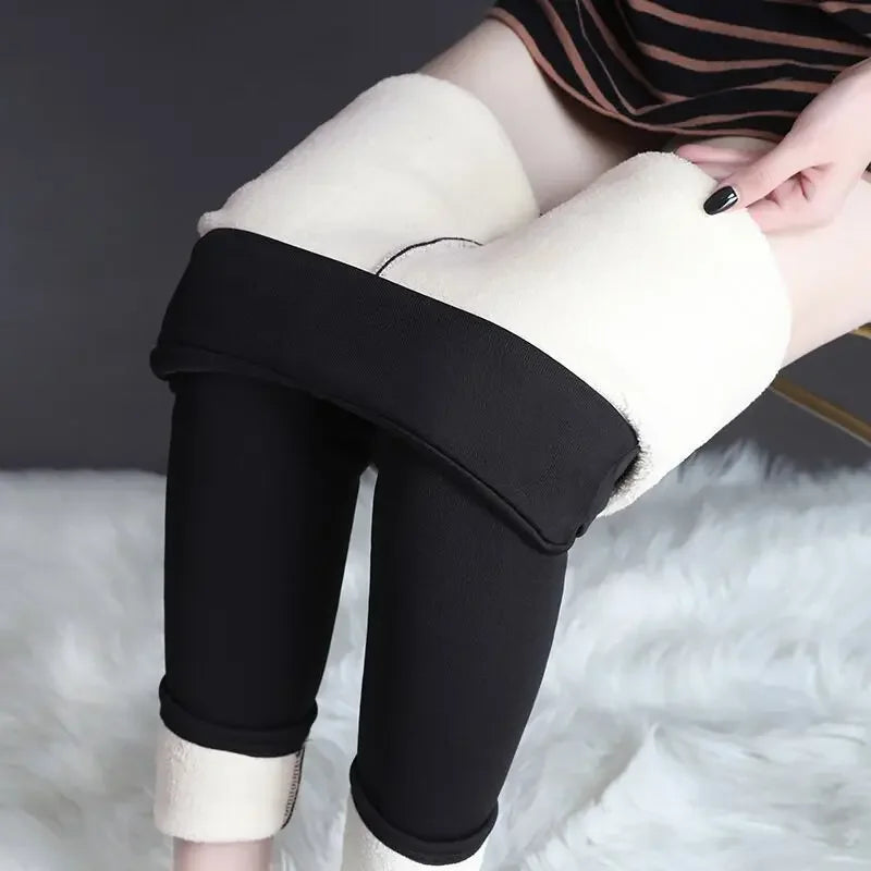 Thermal Stockings Woman Fleece Tights Winter Warm Tights Elastic Velvet Pantyhose Thin