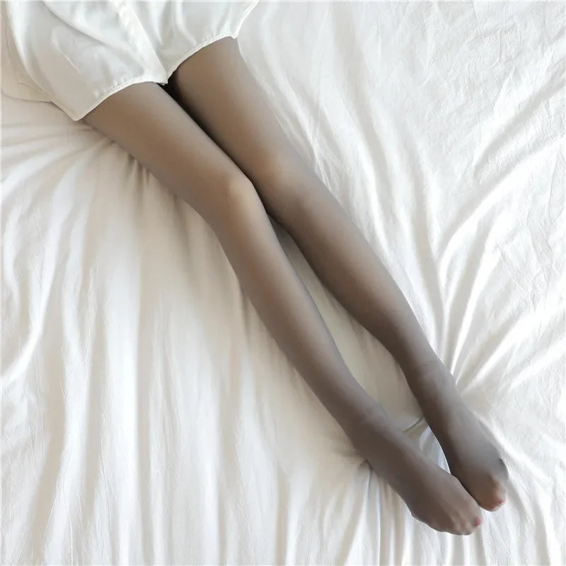 Thermal Stockings Woman Fleece Tights Winter Warm Tights Elastic Velvet Pantyhose Thin